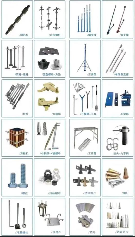 铝模辅材一站式采购，专业建筑配件厂家助力高效施工